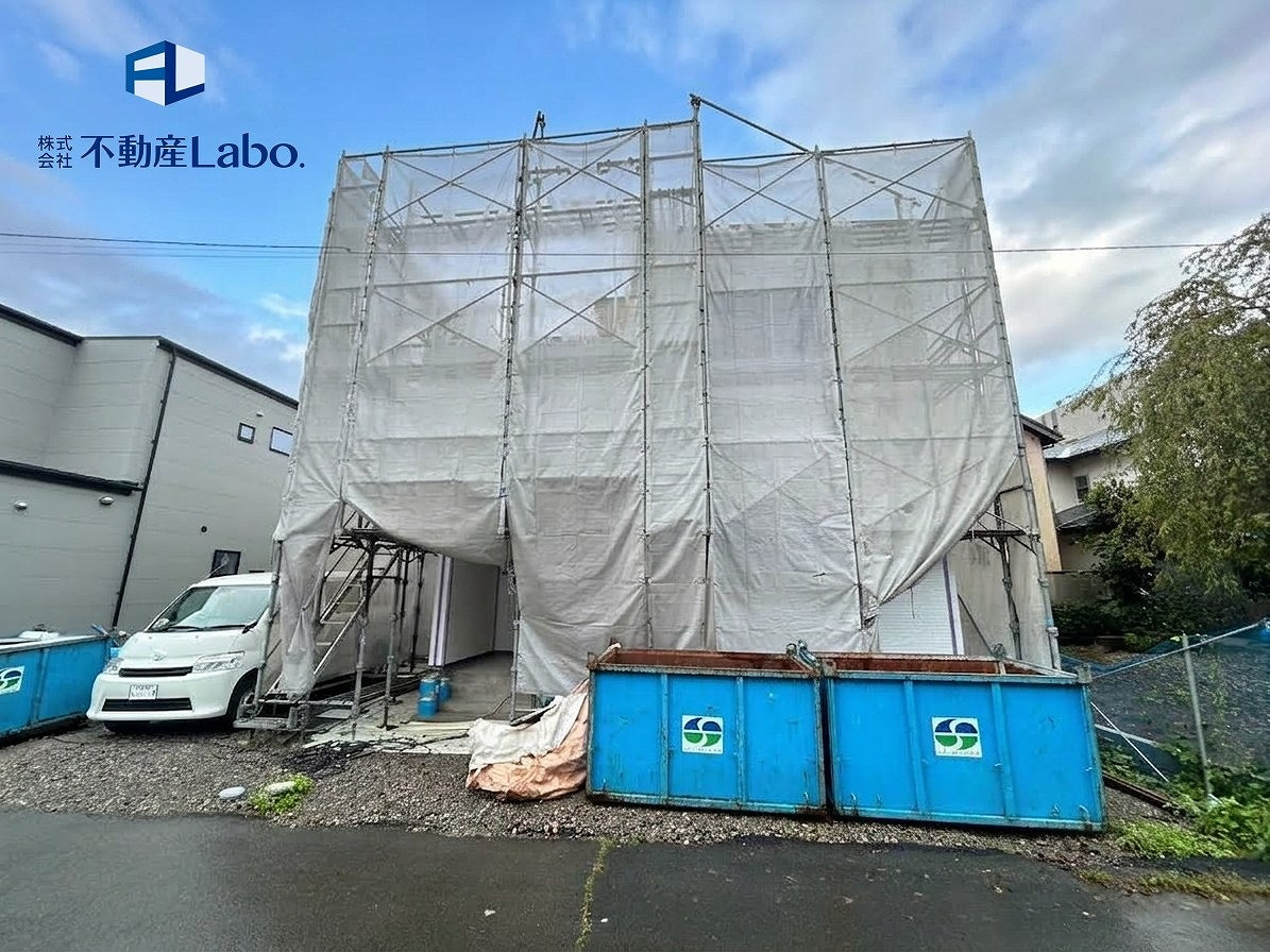 御殿場市　萩原1期　全2棟の前面道路含む現地写真|現在建築中です！
同モデルハウスもご案内可能です♪