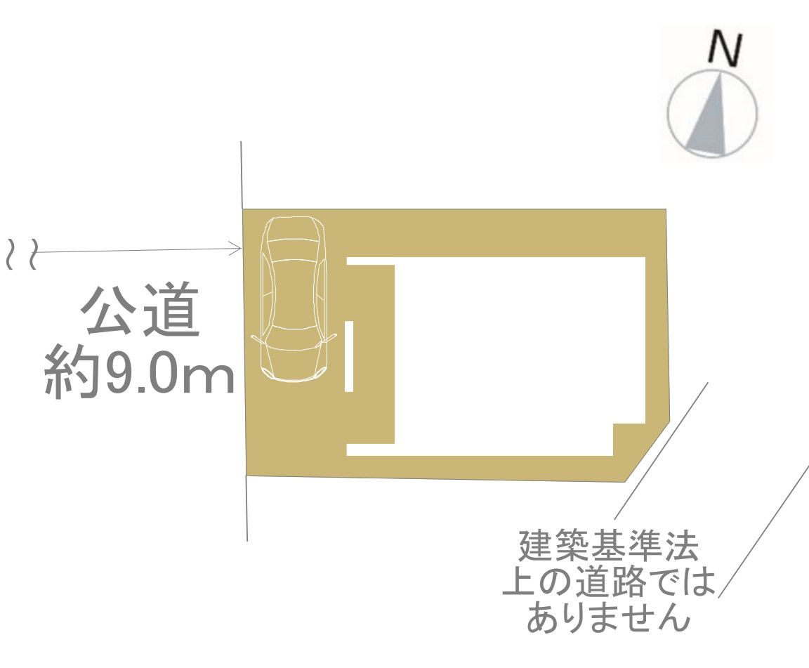 横浜市旭区中尾2丁目 新築戸建て【仲介手数料無料】の区画図