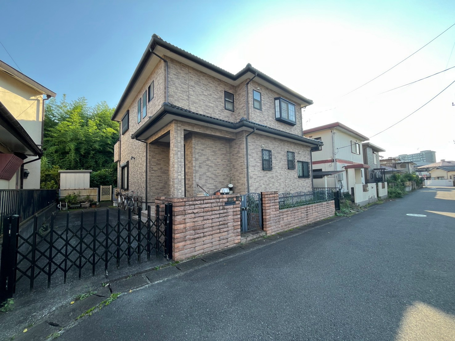 戸建　さいたま市西区指扇領別所の前面道路含む現地写真