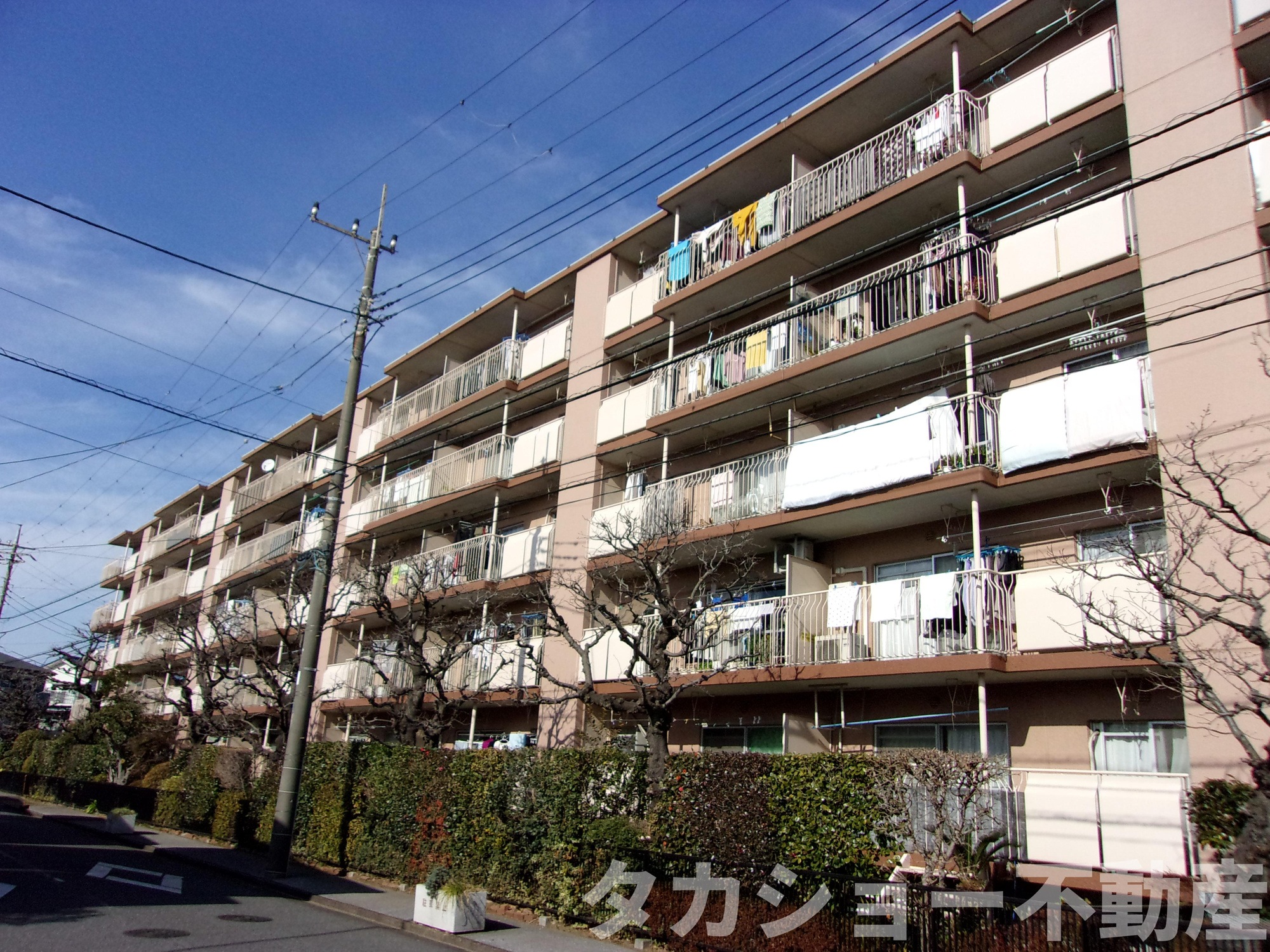 西千葉グリーンハイツ　2号棟の外観