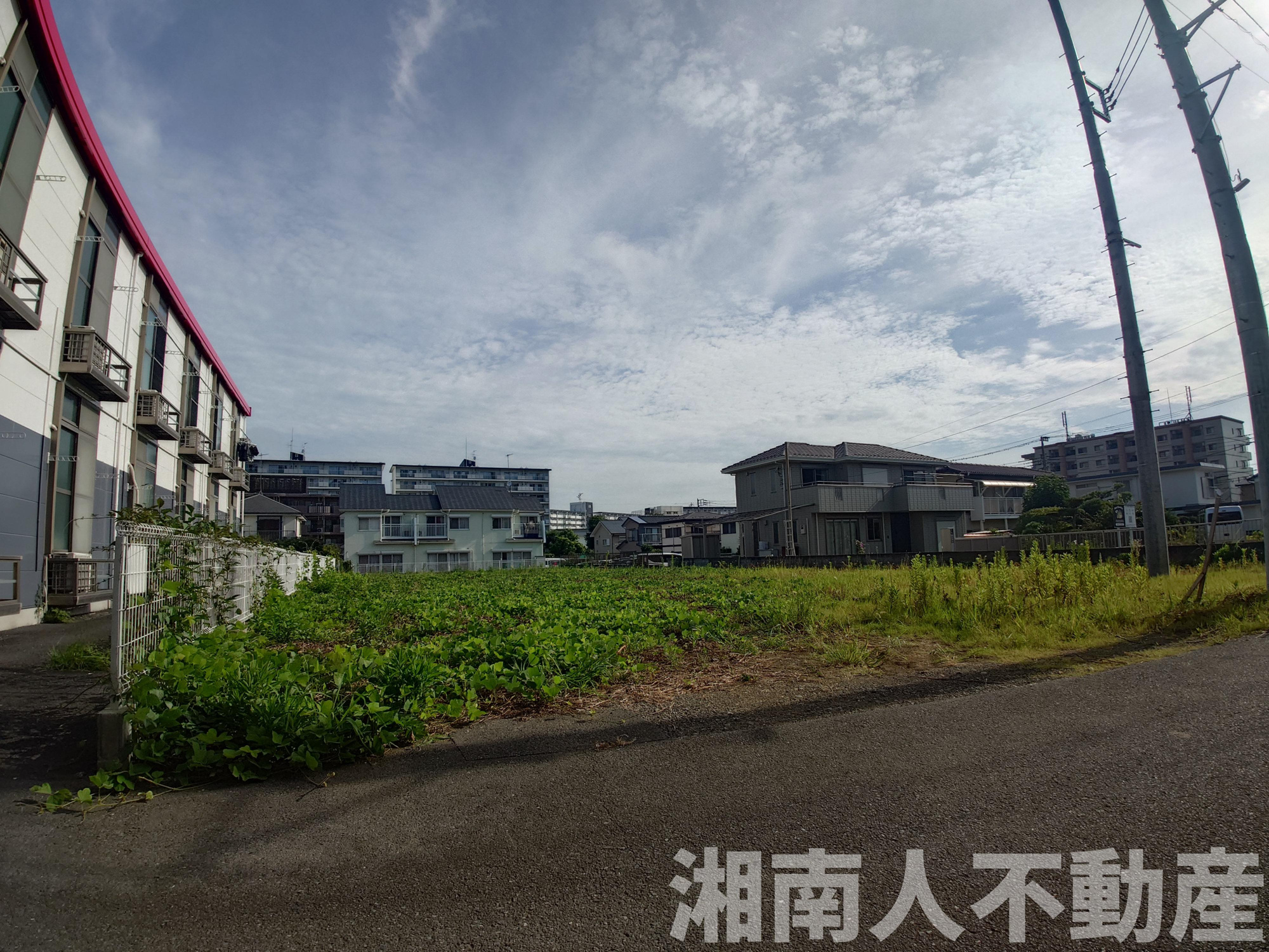 平塚市万田１丁目売地の外観|外観です