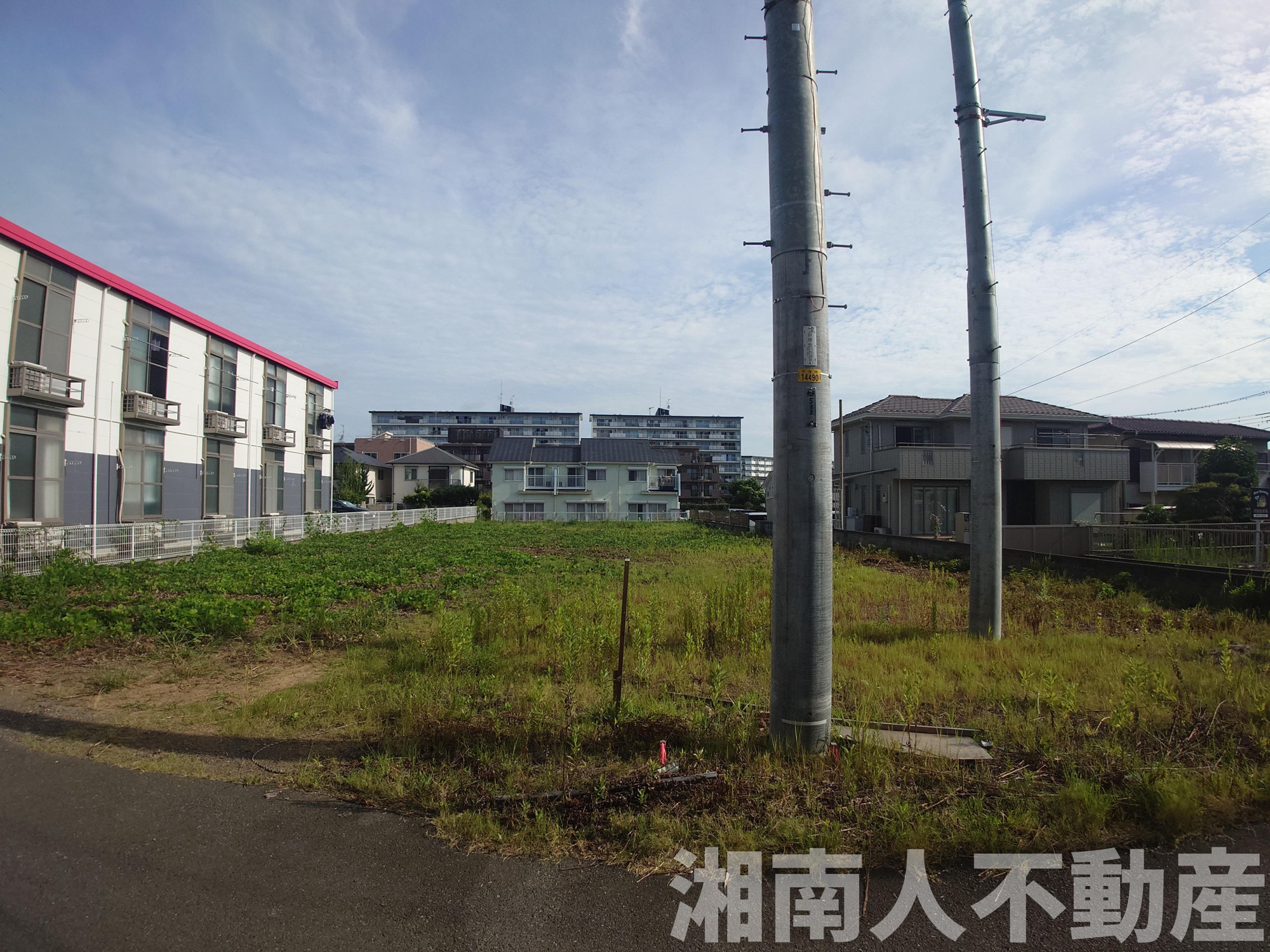 平塚市万田１丁目売地の外観|外観です