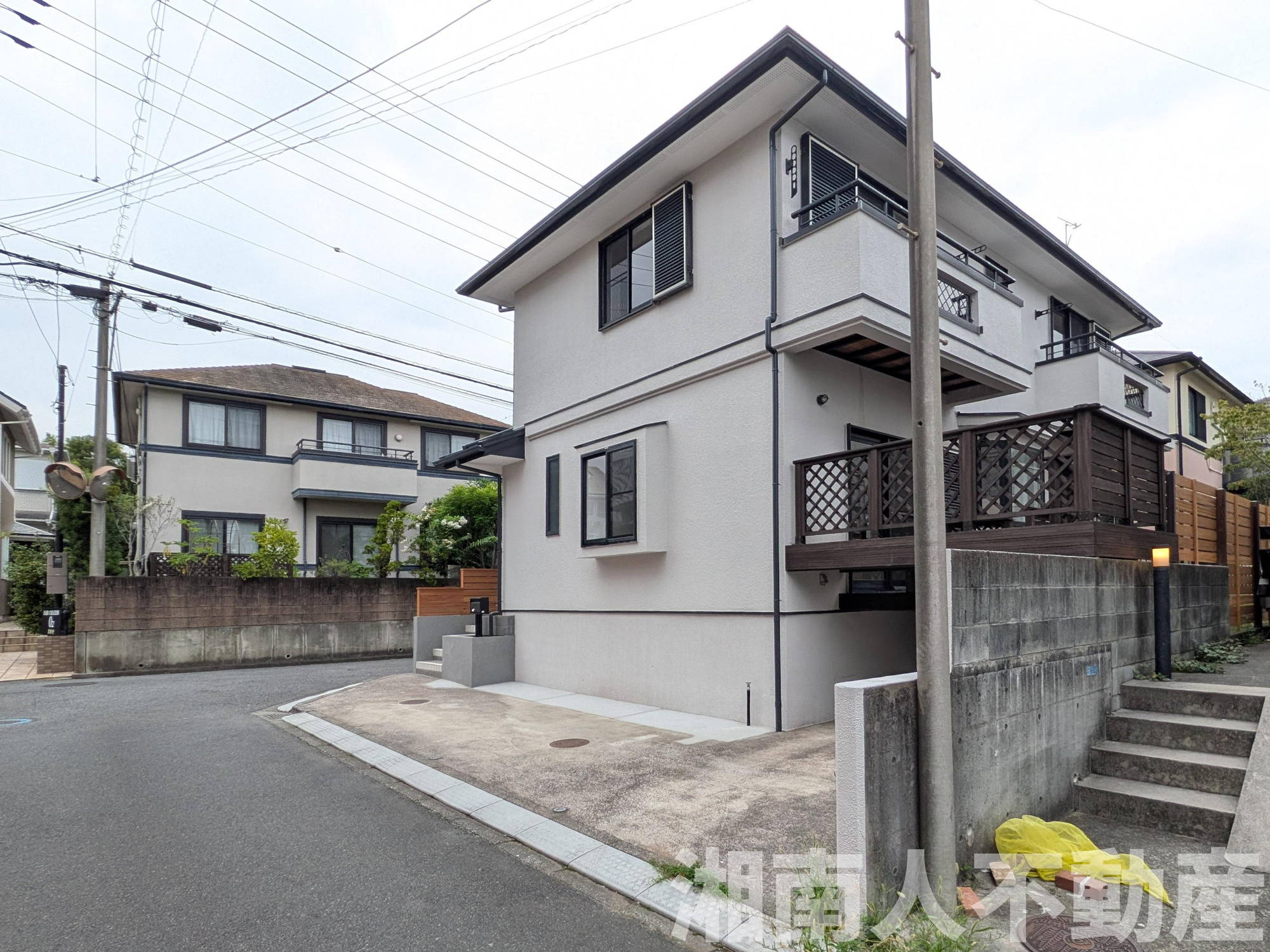 藤沢市辻堂東海岸１丁目戸建の前面道路含む現地写真|前面道路含む現地写真です