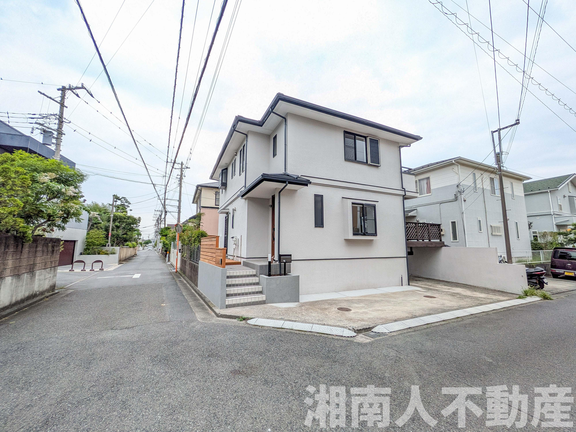藤沢市辻堂東海岸１丁目戸建の前面道路含む現地写真|前面道路含む現地写真です
