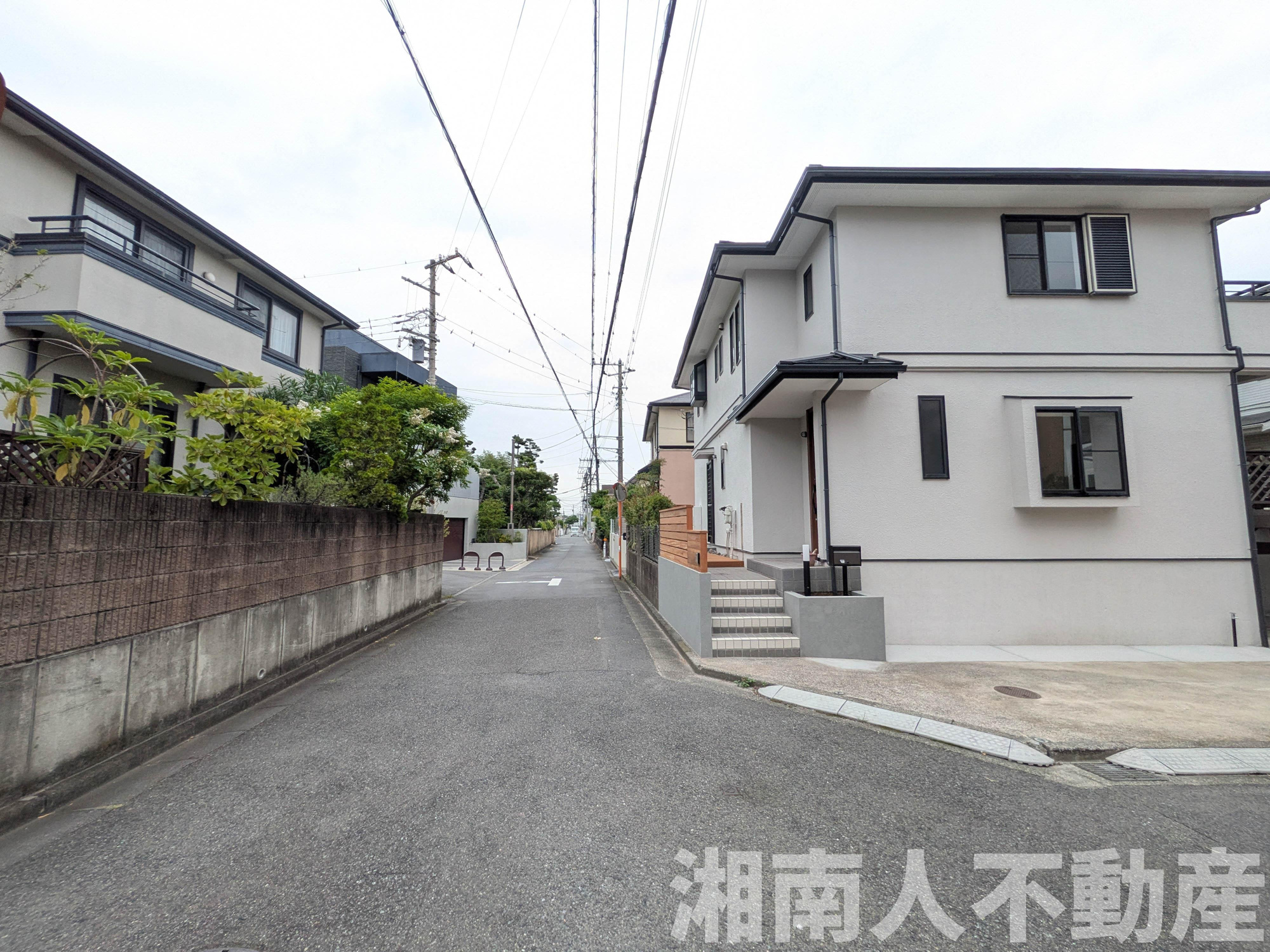 藤沢市辻堂東海岸１丁目戸建の前面道路含む現地写真|前面道路含む現地写真です