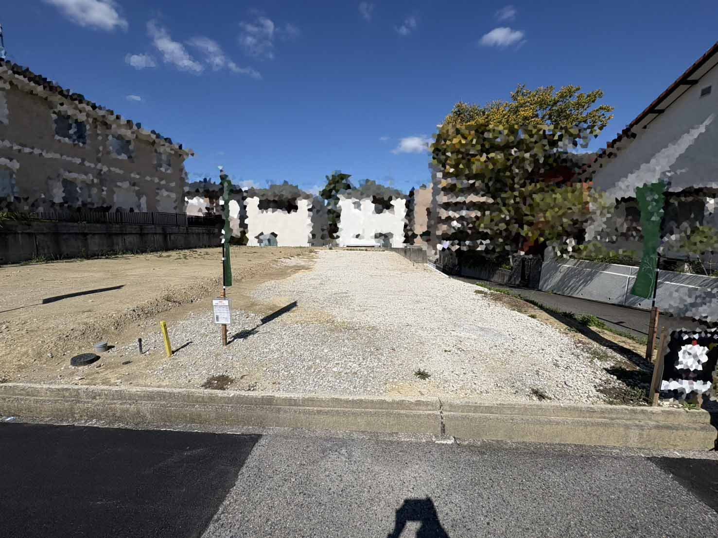 藤原台北町一丁目土地の外観