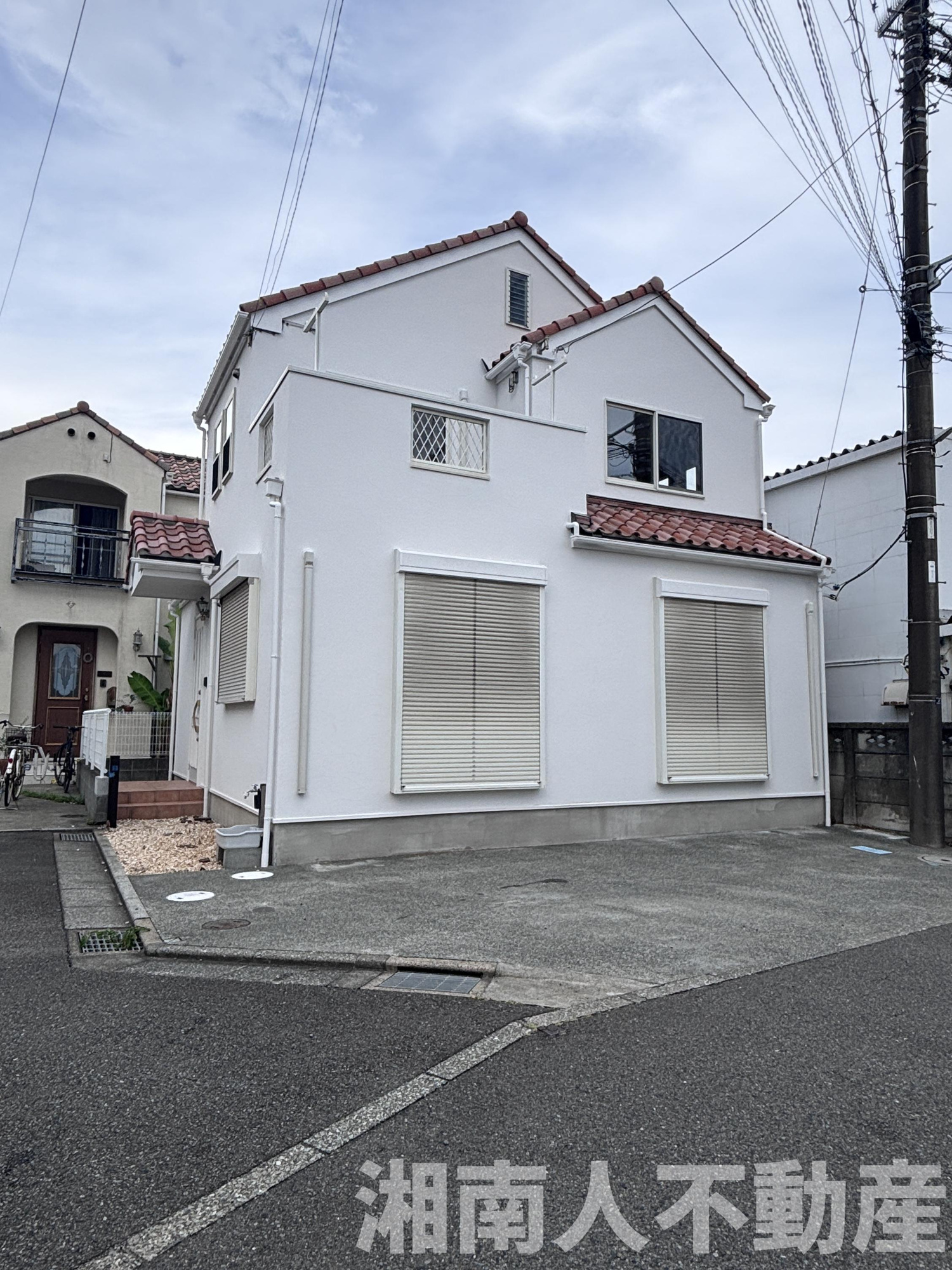 茅ケ崎市南湖５丁目１６－４３戸建の外観|外観は落ち着いています