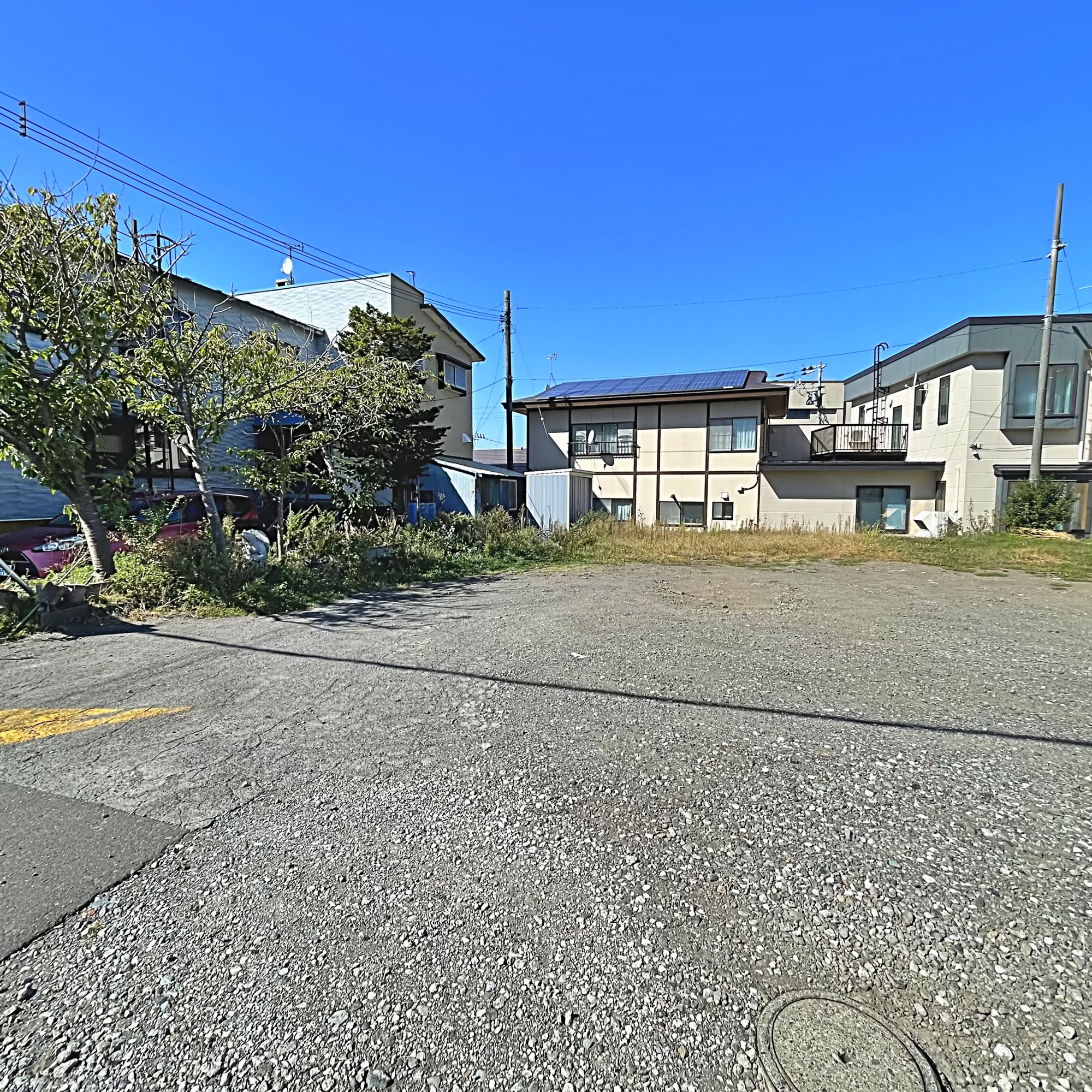 登別市鷲別町3丁目20-10他3筆　上物付き土地の外観