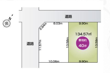 【外観】川越市広栄町 2号地（全2区画）■ファイブイズホーム■