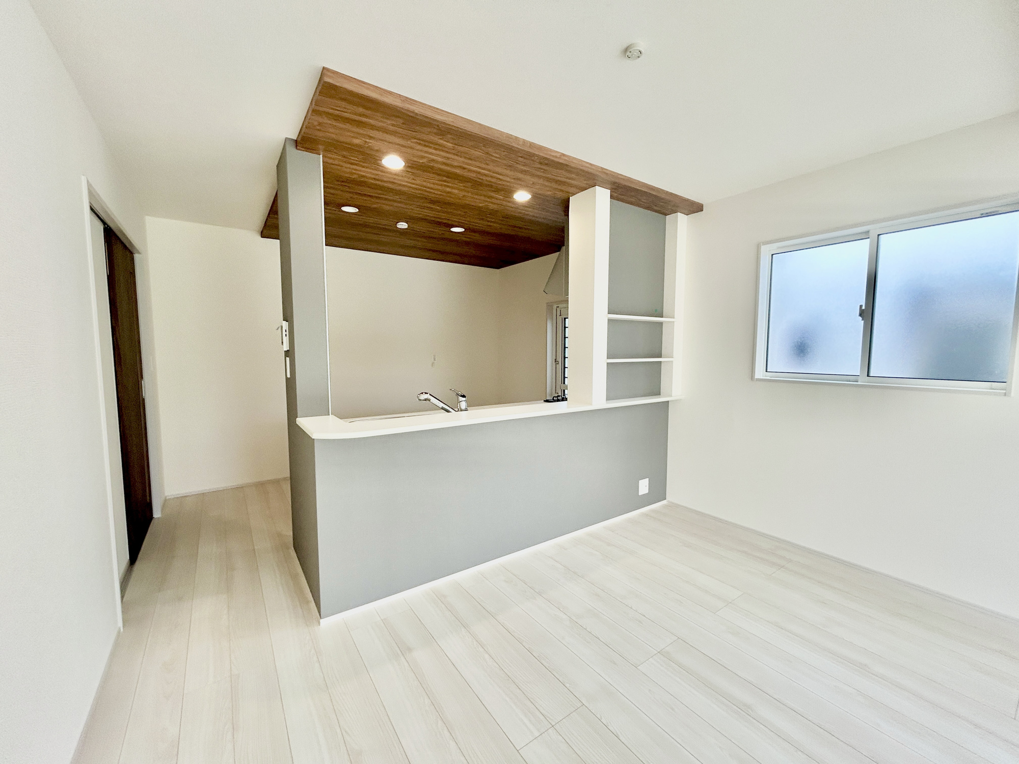 高崎市沖町　新築住宅全1棟の居間・リビング|同社施工例