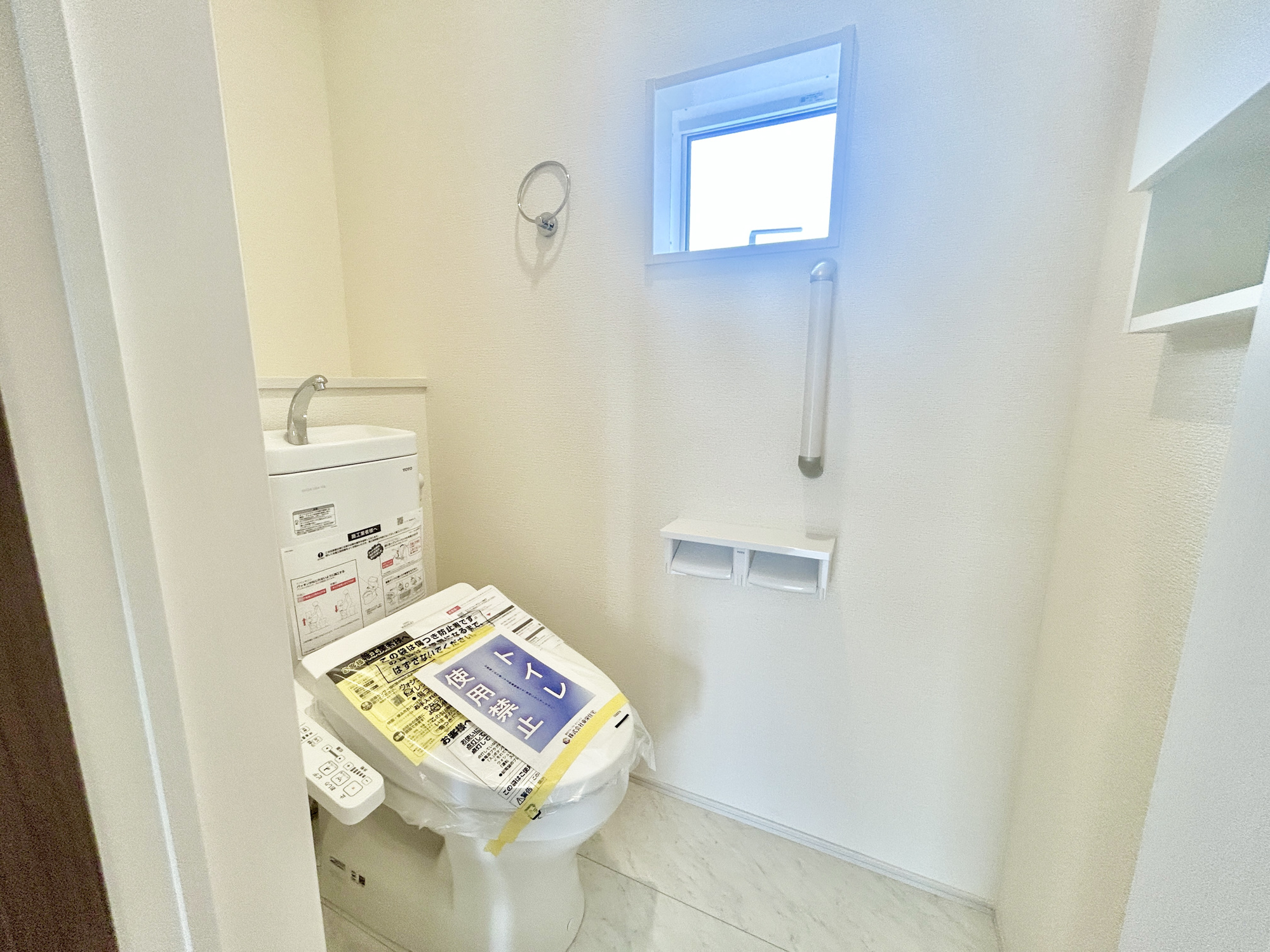 高崎市沖町　新築住宅全1棟のトイレ|同社施工例