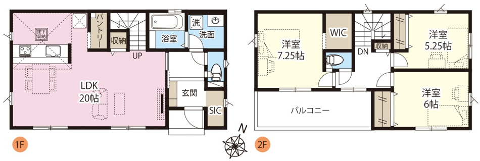 【７号棟　間取図】