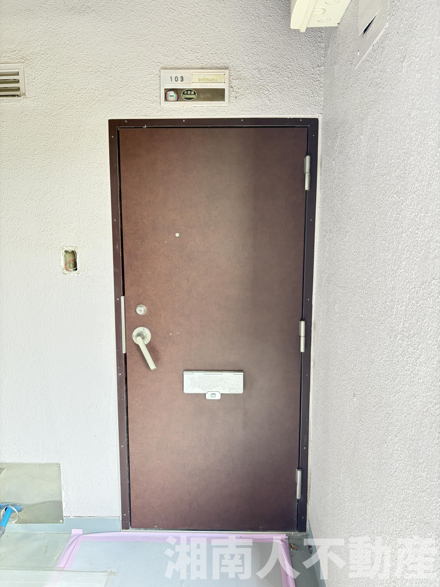 湘南マンションの玄関|毎日通る玄関はこちらです