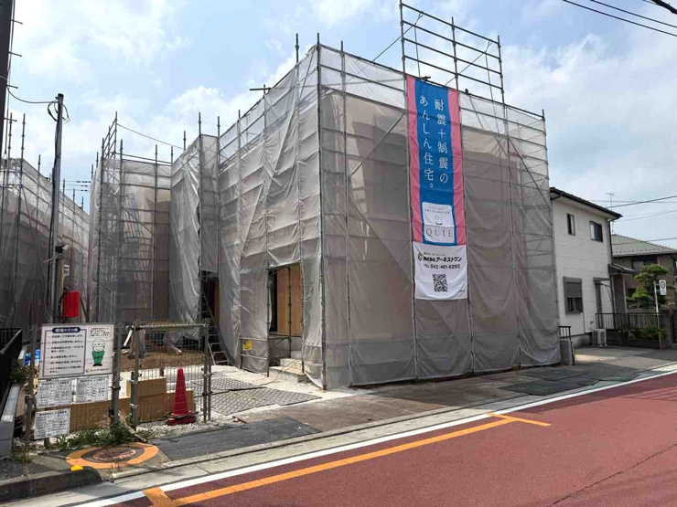 【外観】春日部市西金野井　全3棟の3号棟　新築一戸建て