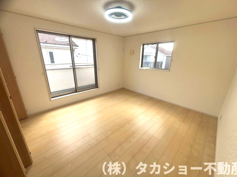稲毛区長沼町　中古戸建の寝室