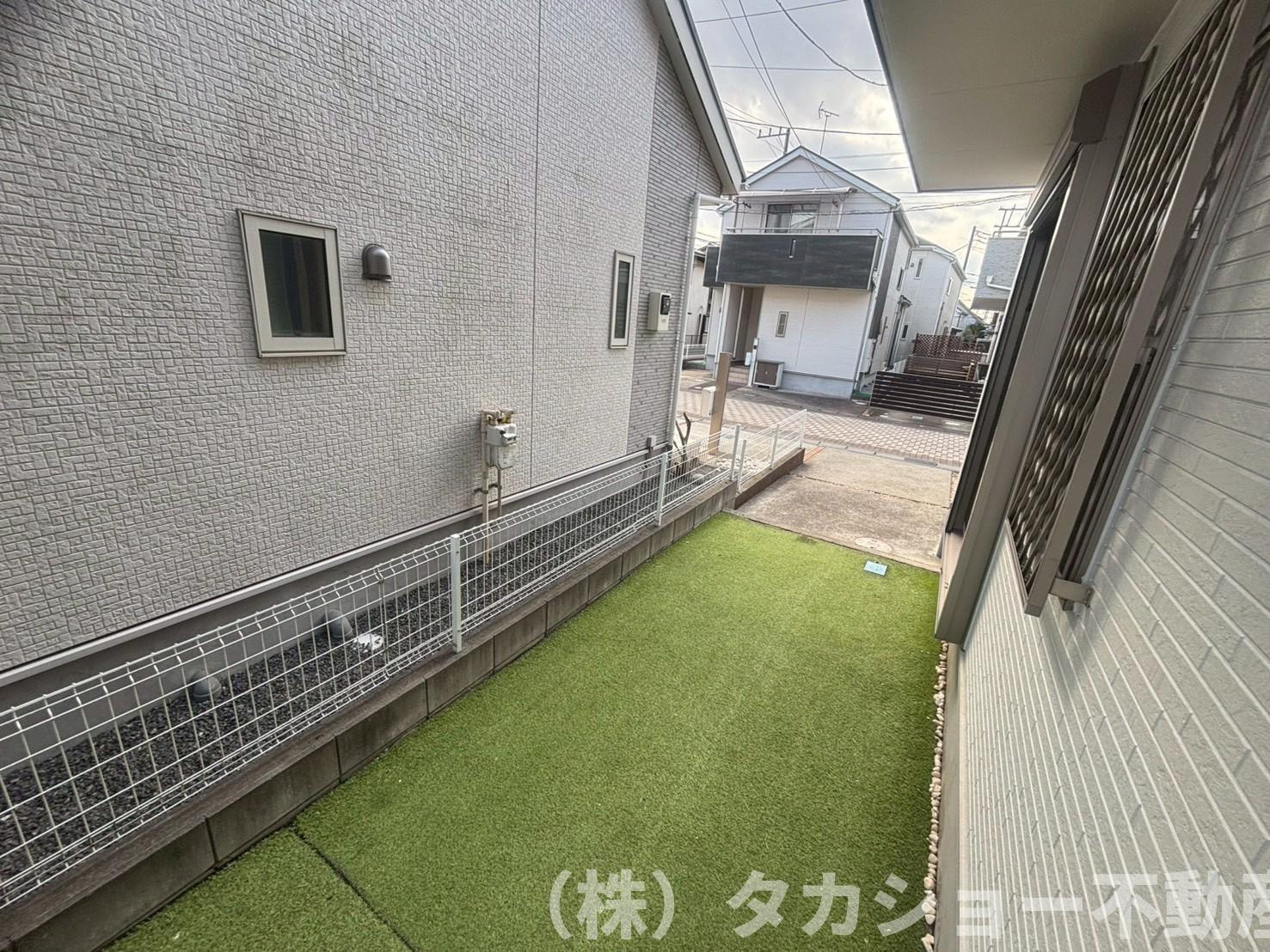 稲毛区長沼町　中古戸建の庭