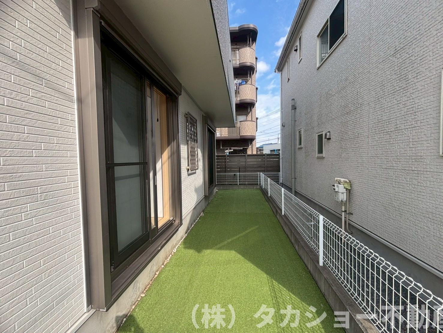 稲毛区長沼町　中古戸建の庭