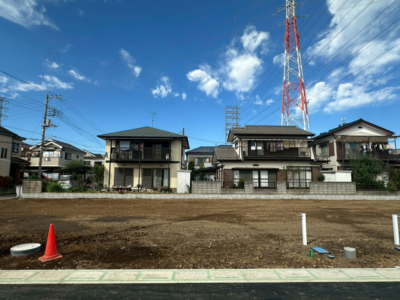 北本市中丸7丁目　14区画　2号地　現場写真