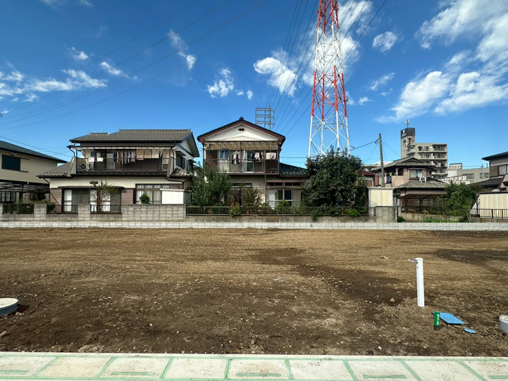 北本市中丸7丁目　14区画　4号地　現地写真