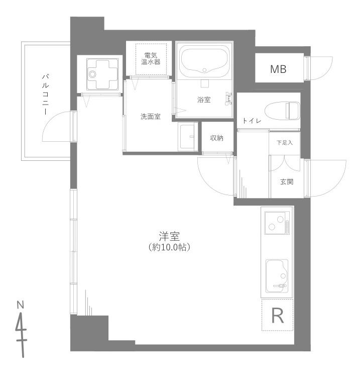 六本木アーバンレックスの間取り