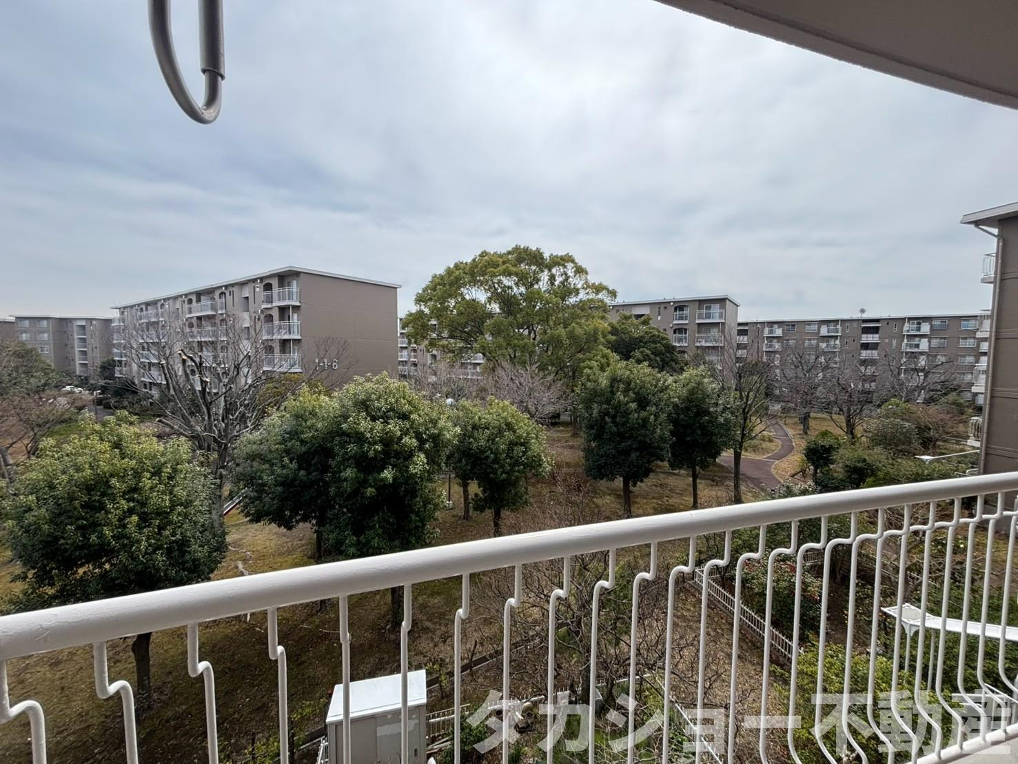 秋津第一団地　2号棟の展望