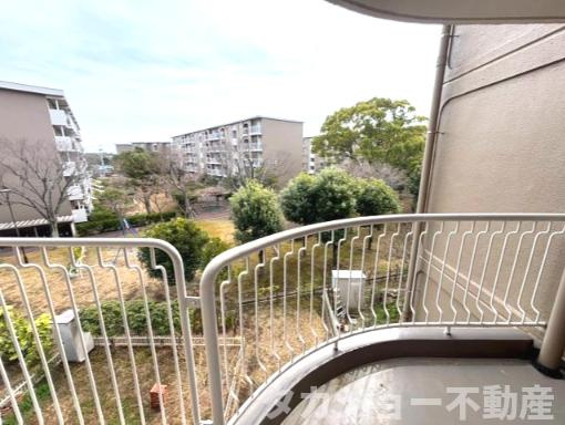 秋津第一団地　2号棟の展望