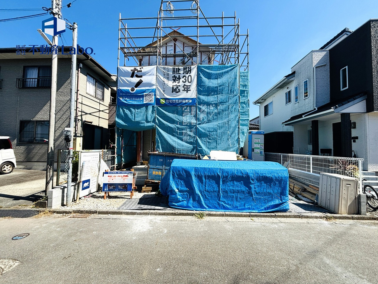 ハートフルタウン　富士宮市舞々木町423番の前面道路含む現地写真