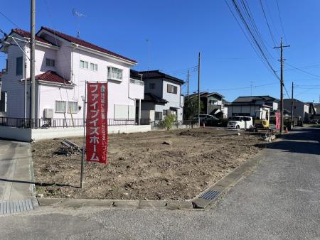 上新郷 限定１区画：現地土地風景
