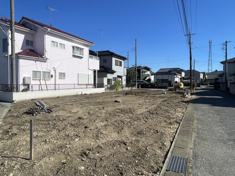 上新郷 限定１区画：現地土地風景
