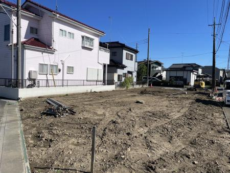 上新郷 限定１区画：現地土地風景
