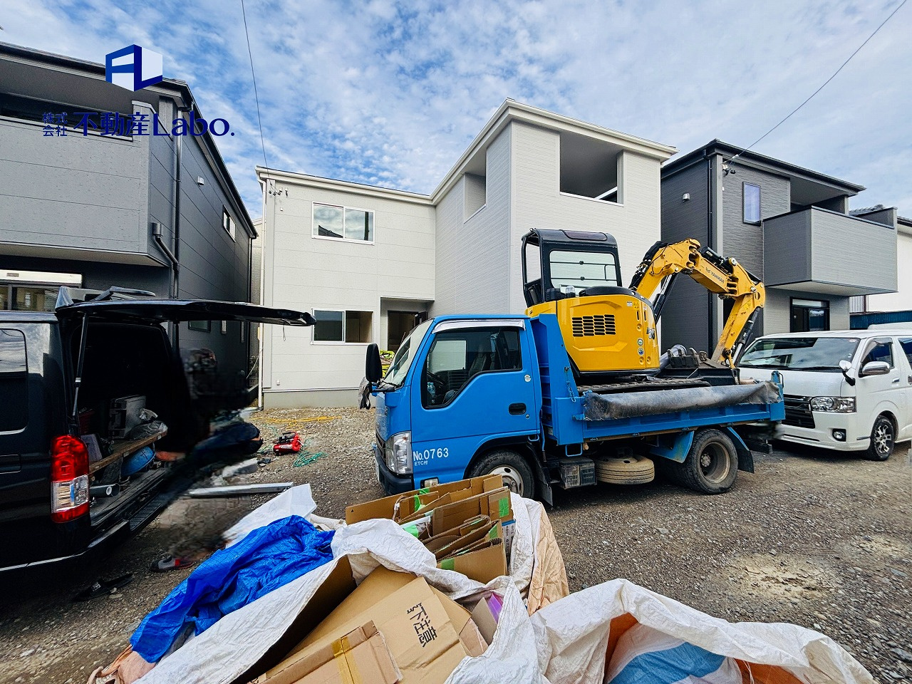 リーブルガーデン　駿河区下川原1丁目2期　～全3棟～の外観|開放感のある現地の様子です♪
心地の良い住環境を是非ご体感ください♪