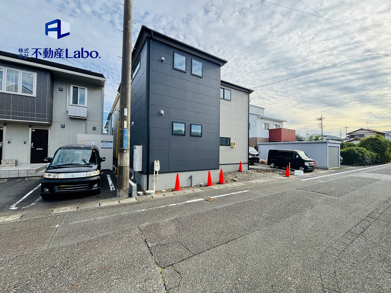 リーブルガーデン　駿河区下川原1丁目2期　～全3棟～の前面道路含む現地写真|ゆとりある敷地が魅力！
完成後の暮らしが楽しみです！