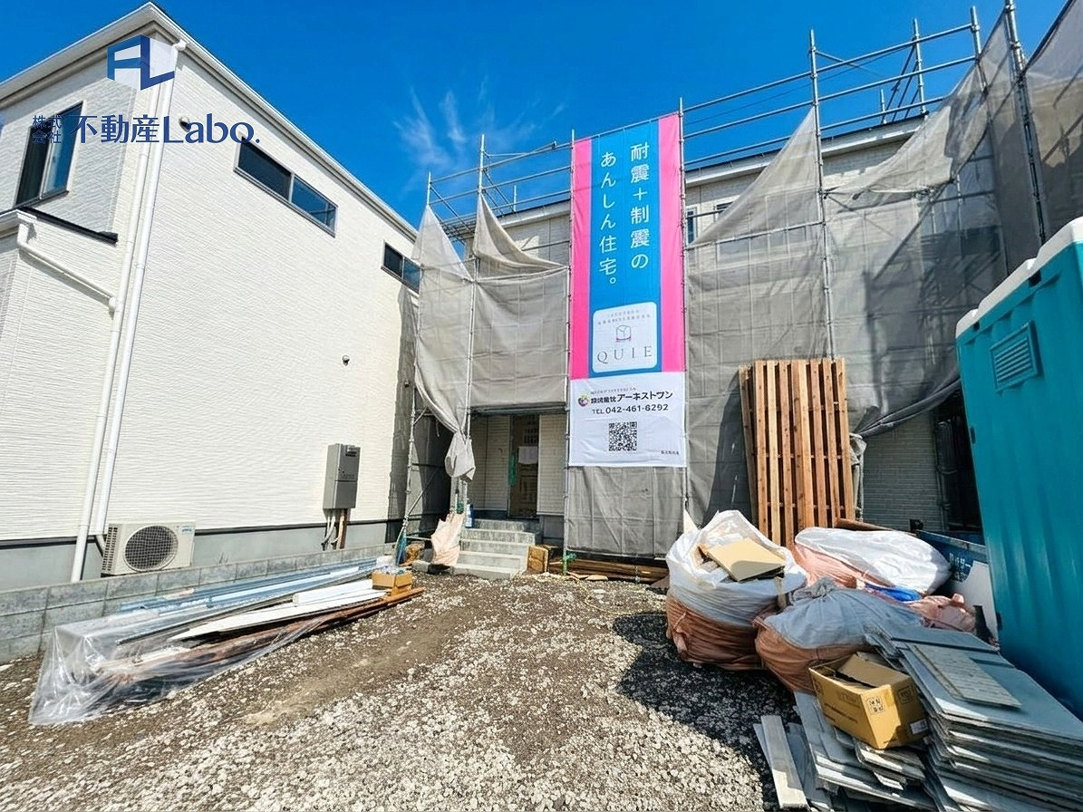 クレイドルガーデン　清水区江尻台町第3　全2棟の外観|前面道路、西側1号棟側からのお写真です♪
