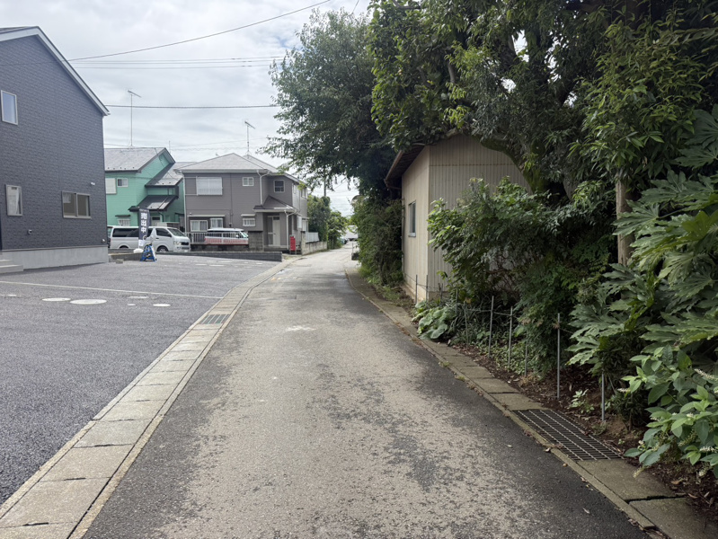 古河市大山　３号棟◆前面道路