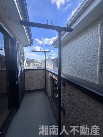 茅ヶ崎市中島　中古戸建のバルコニー|お洗濯にも便利なバルコニー付き