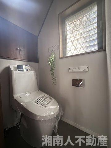 茅ヶ崎市中島　中古戸建のトイレ|ゆったりとした空間のトイレです