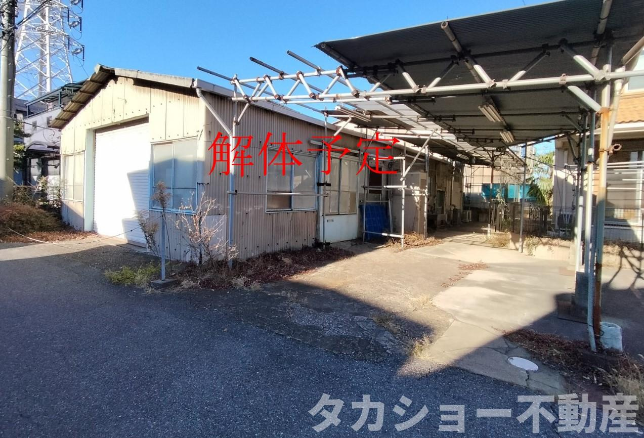 市原市五所　中古戸建（二世帯住宅）の前面道路含む現地写真