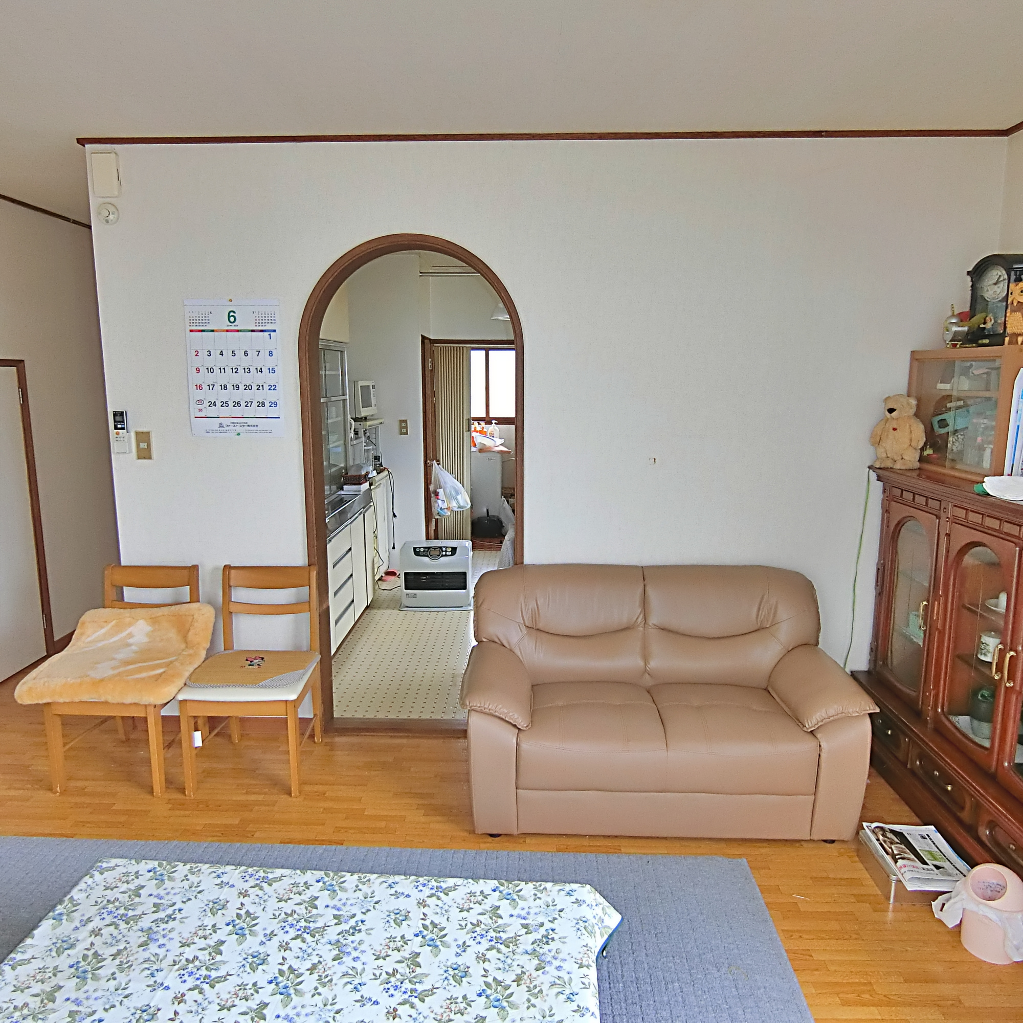 登別市栄町3丁目9‐9　中古住宅の居間・リビング